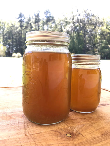 Large Herb Infused Bone Broth Chicken Stock